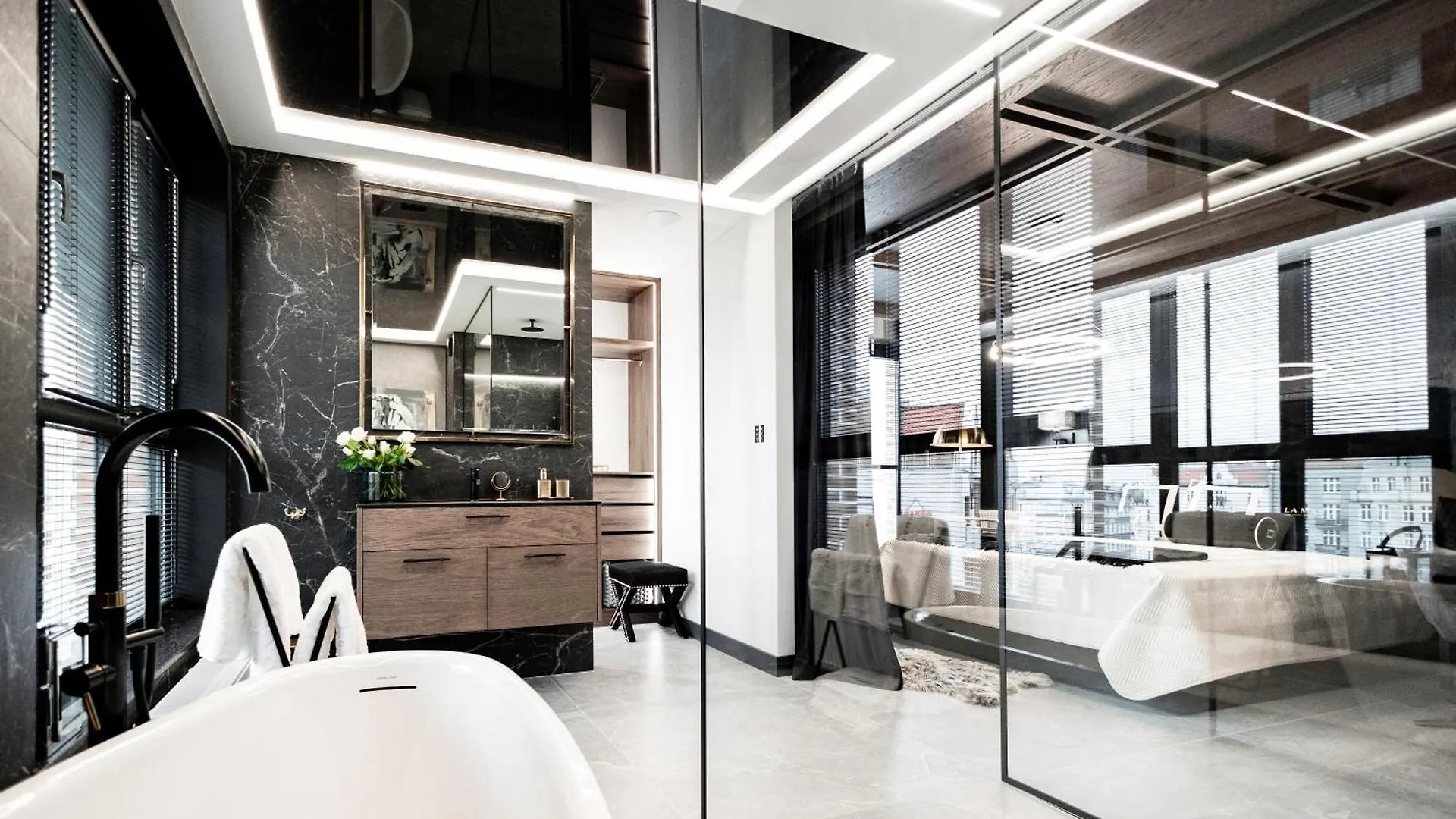Apartmán Apartamenty Aon Premium Torunska Gdaňsk